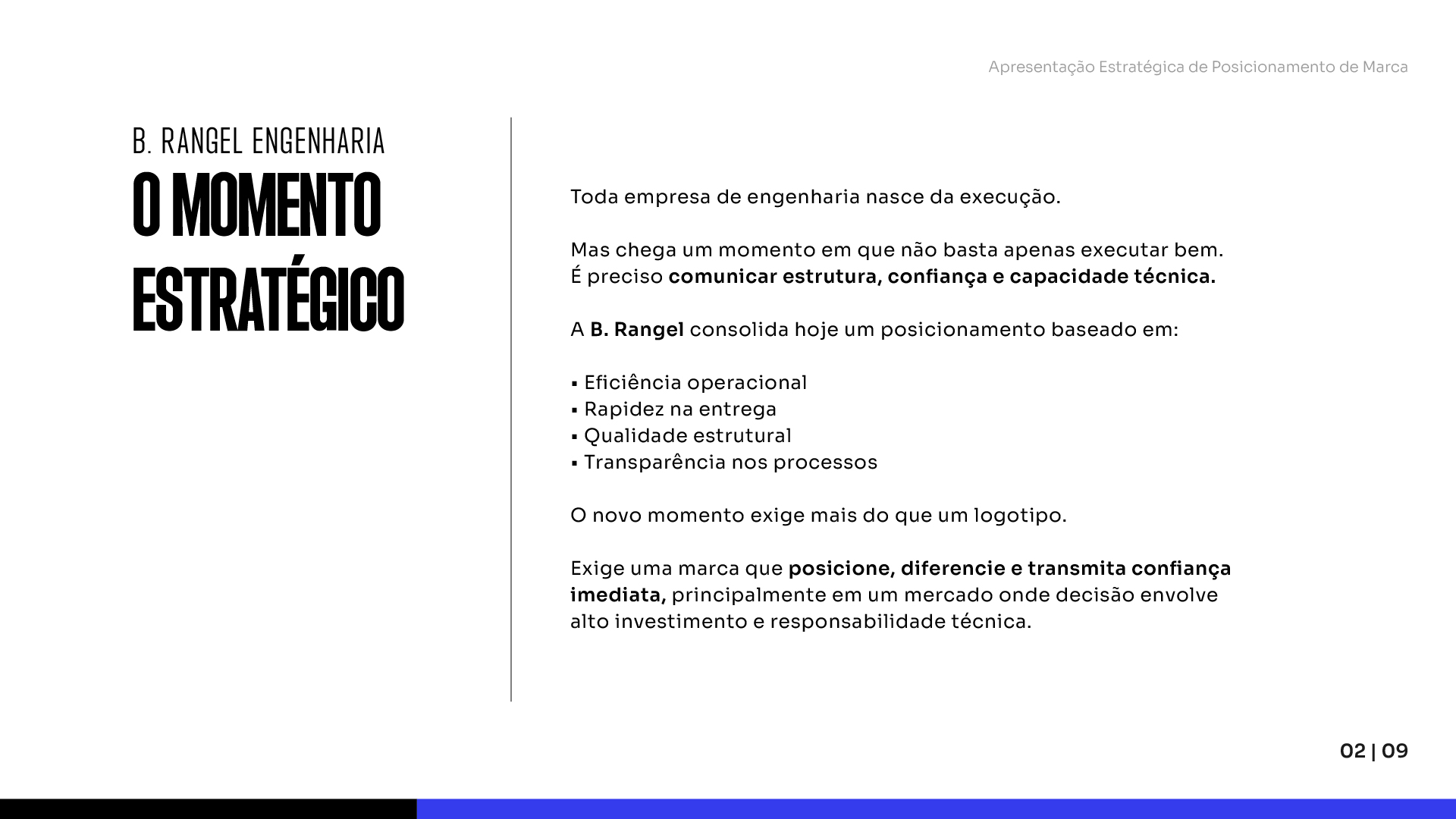 B. Rangel Engenharia — slide 2