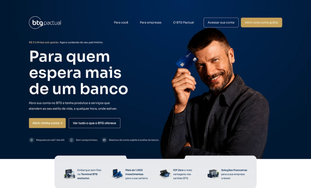 BTG Pactual — Web site